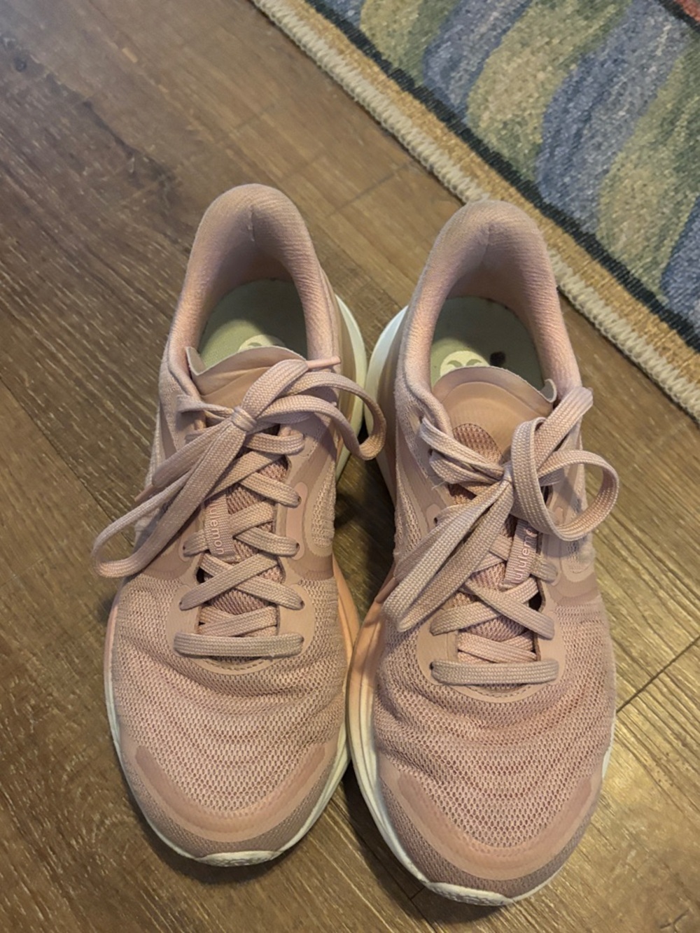 Lululemon Women's Blush Pink Sneakers 8